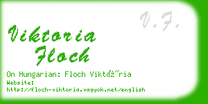 viktoria floch business card